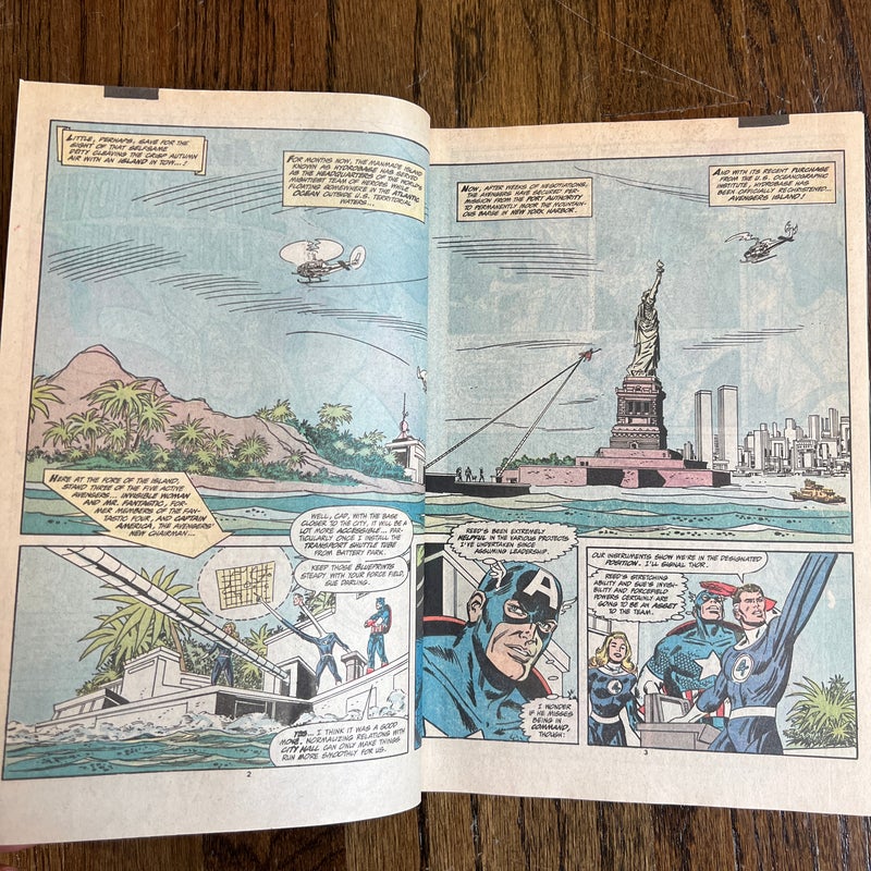 Marvel - Avengers #301 Part 1 of the Super-Nova Saga - 1989