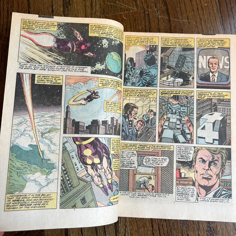 Avengers #302 Super-Nova Saga Part 2 East Coast Marvel Comics
