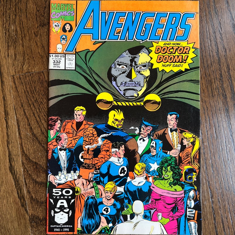 Avengers 332 May Marvel Comics 
