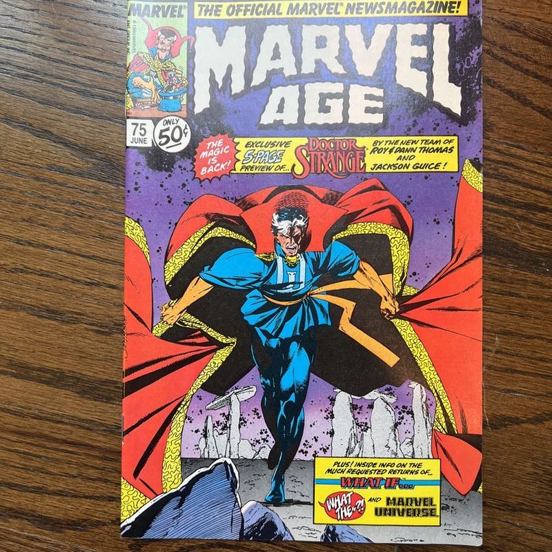 Marvel Age #75, Jun. 1989