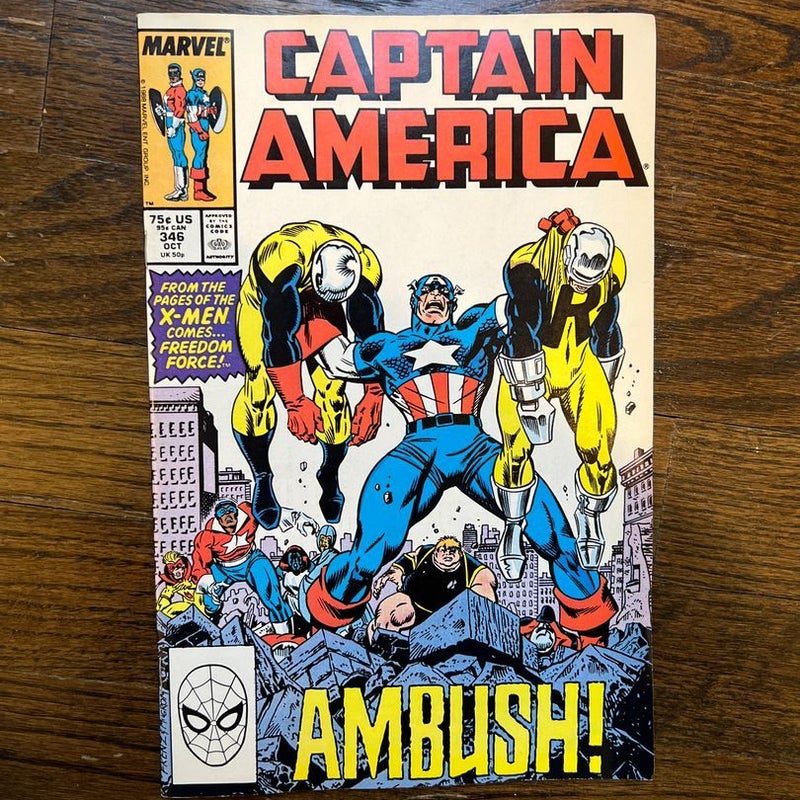 Captain America #346 Oct