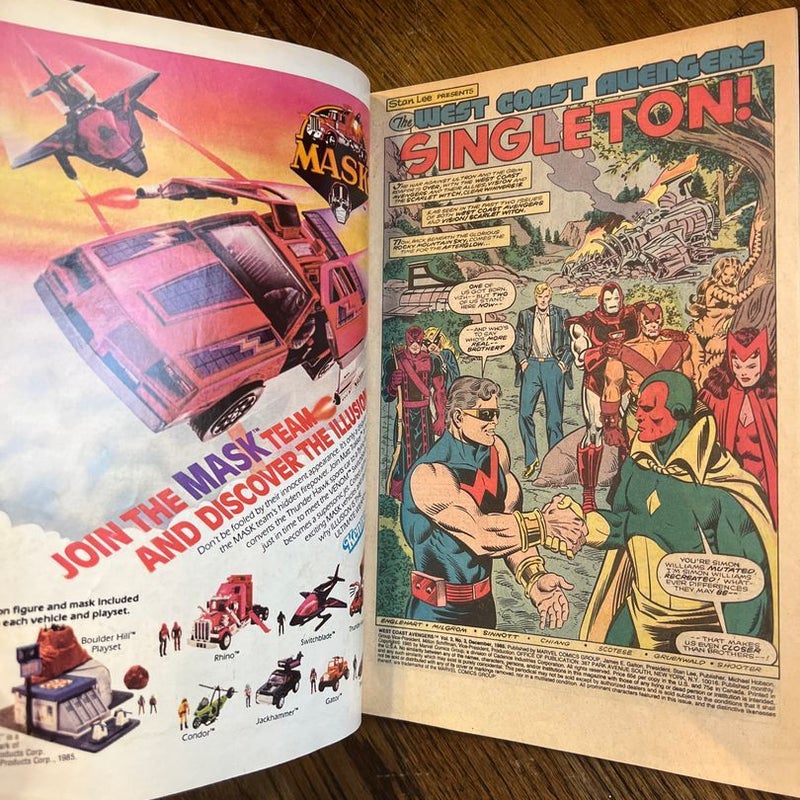 The West Coast Avengers, 3 Dec., Marvel Comics