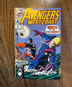 Avengers West Coast 69 Apr., Marvel Comics