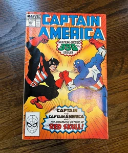 Captain America Super-sized 350th issue #350 Feb