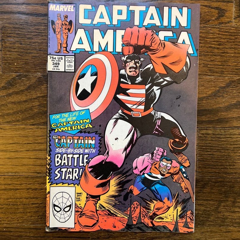 Captain America #349 Jan