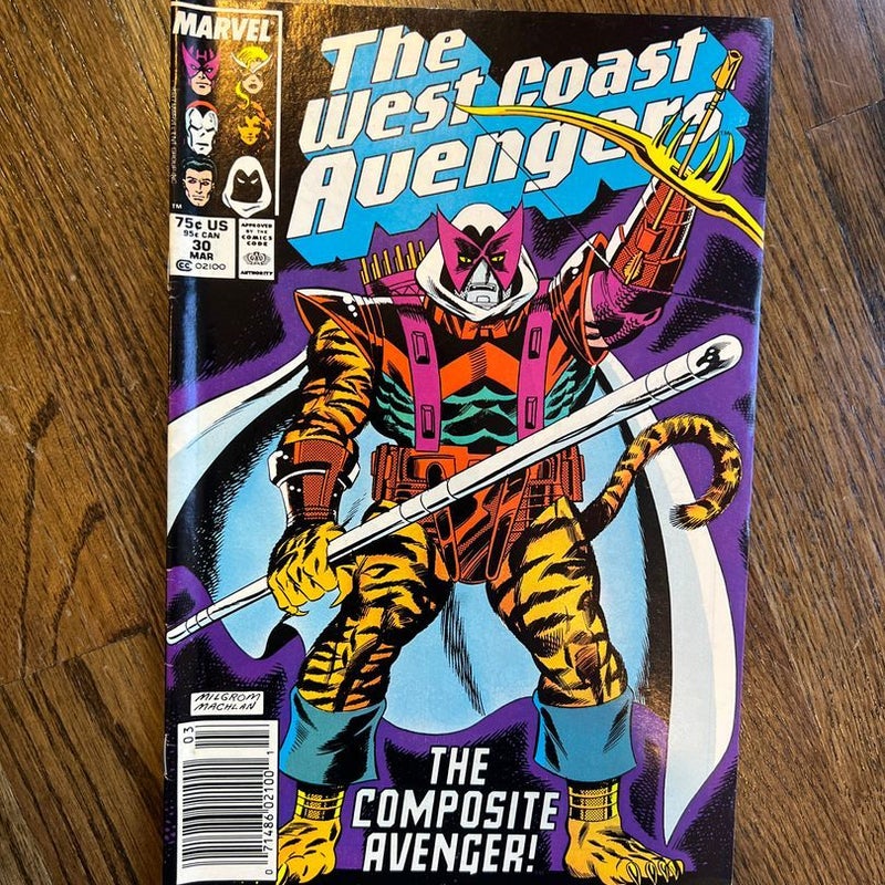 The West Coast Avengers, 30 Mar., Marvel Comics