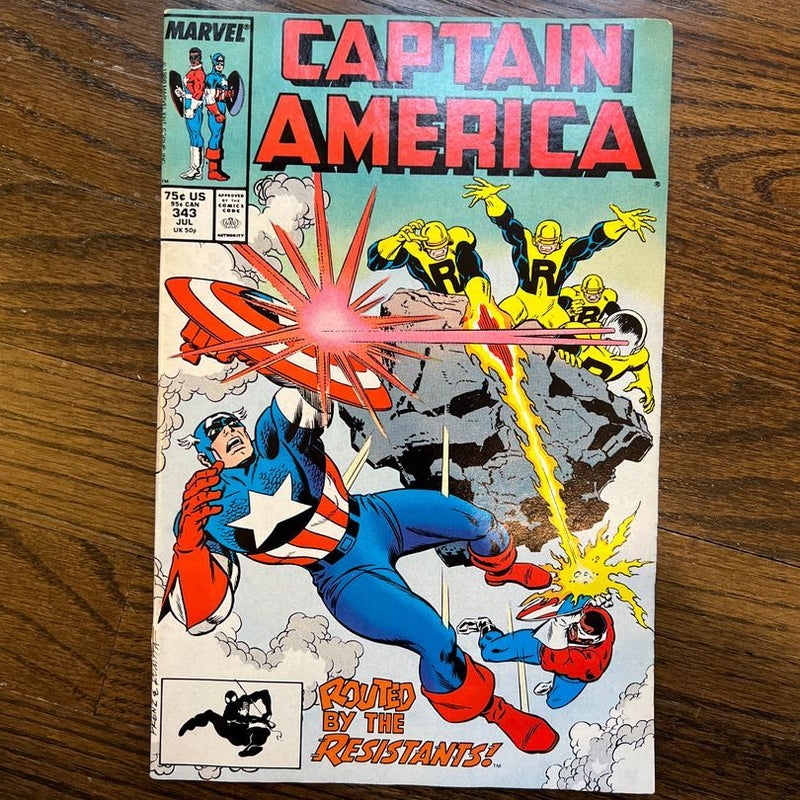 Captain America #343 Jul