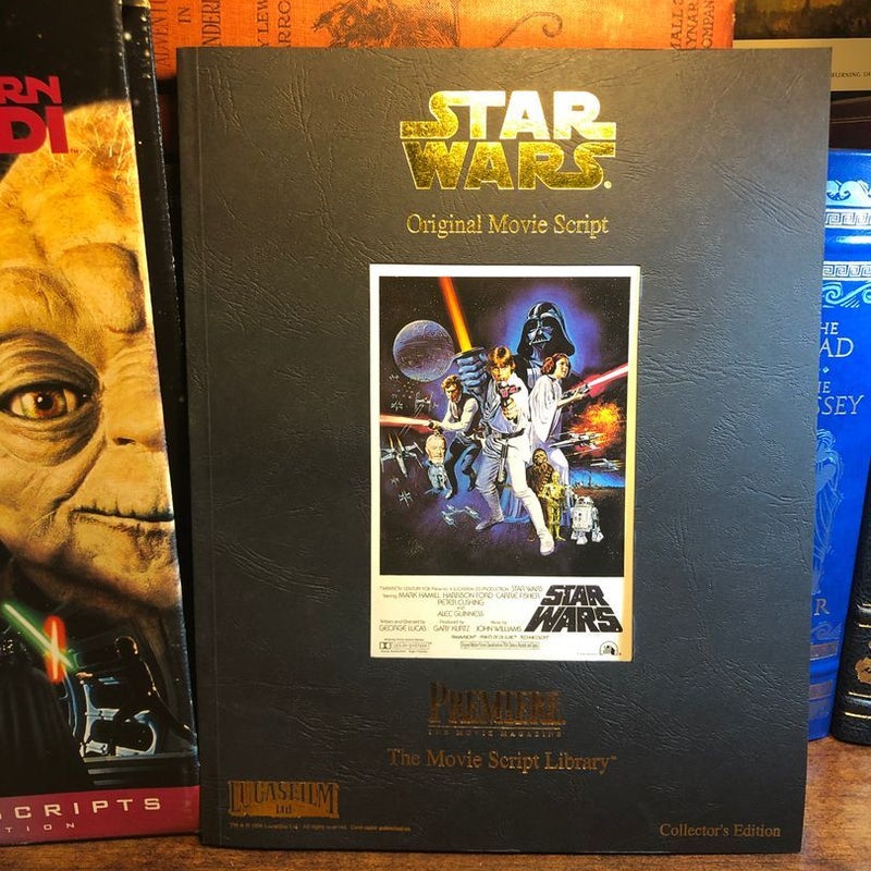 Star Wars Trilogy Original Movie Scripts Collector’s Box Set 