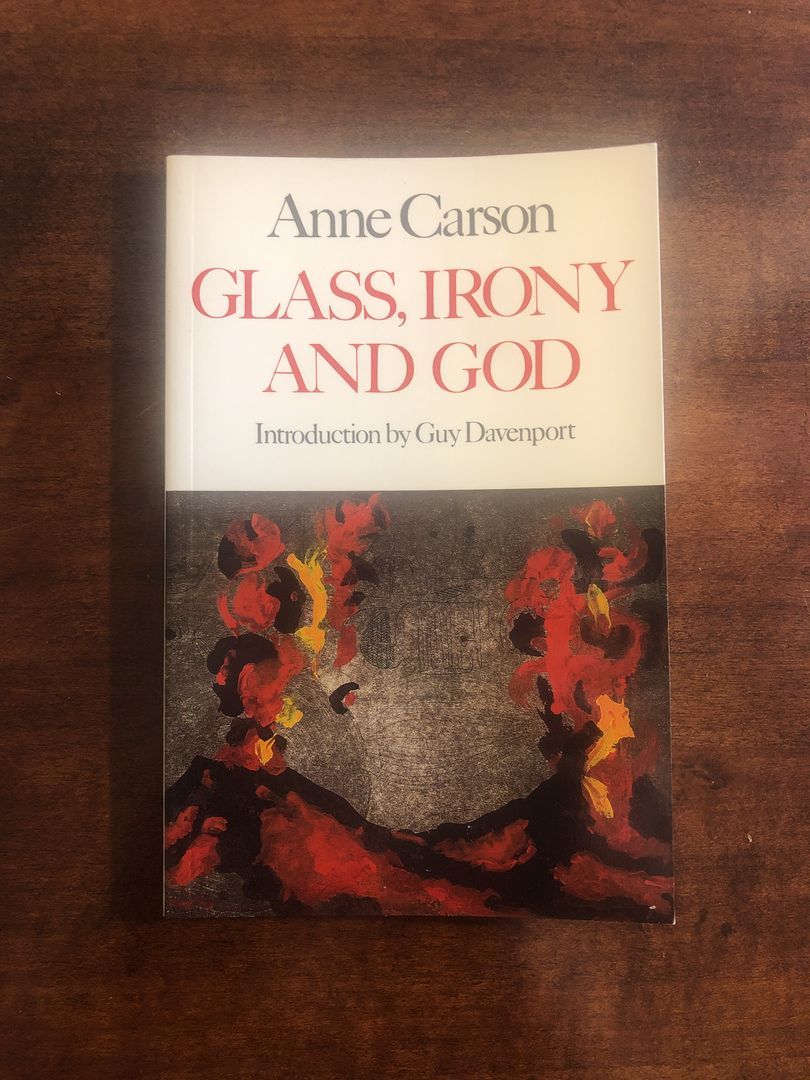 Glass, Irony and God