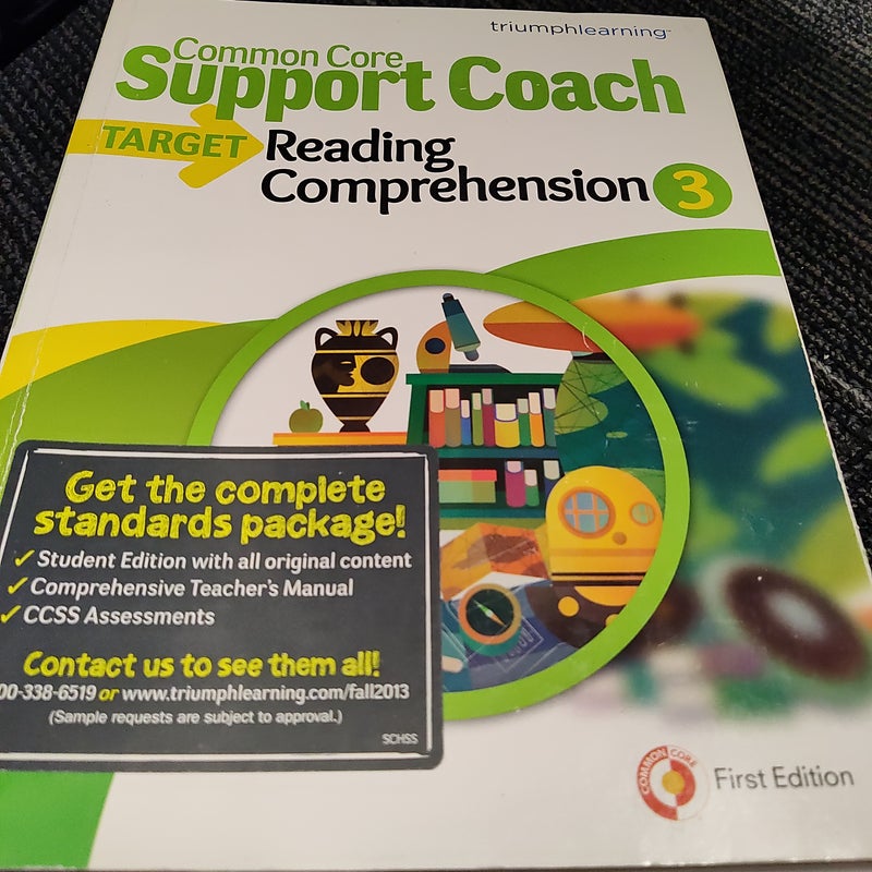 Common Core Support Coach Target Reading Comprehension 