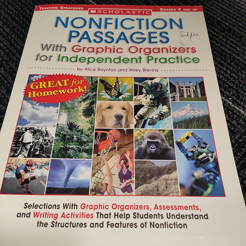 Nonfiction Passages with Graphic Organizers for Independent Practice