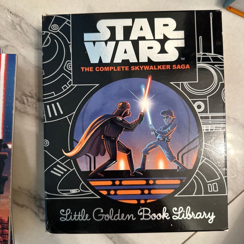 The Complete Skywalker Saga: Little Golden Book Library (Star Wars)