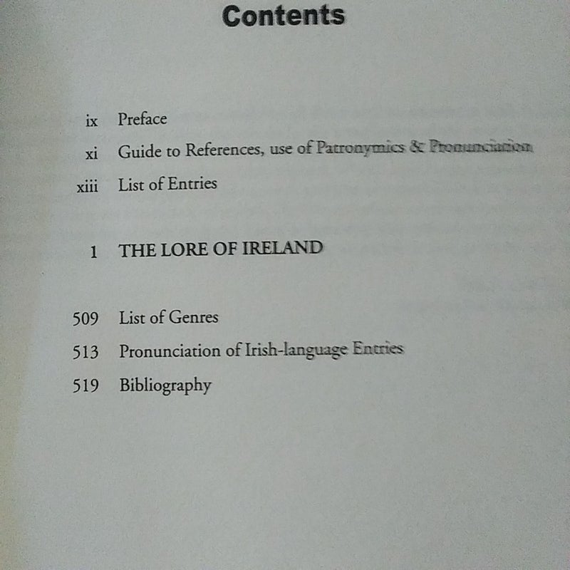 The lore of Ireland