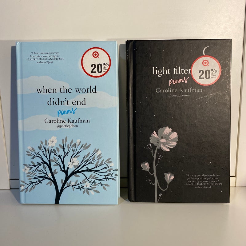BOOK BUNDLE- when the world didn’t end & light filters in
