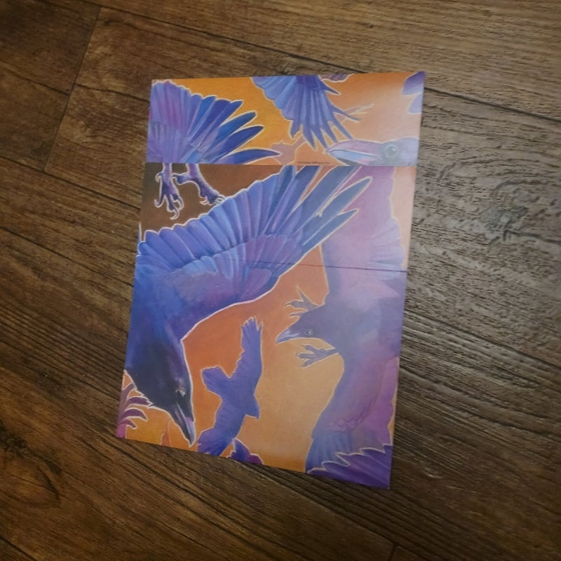 The Raven Boys Art Book Sleeve Box Set Cover
