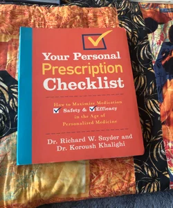 Your Personal Prescription Checklist
