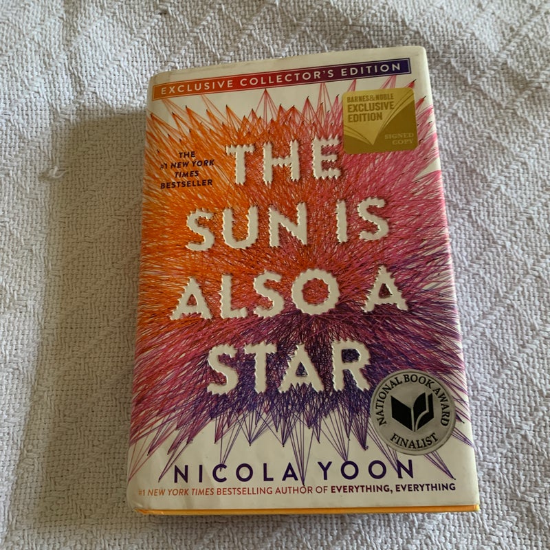The Sun Is Also A Star (Signed Edition)