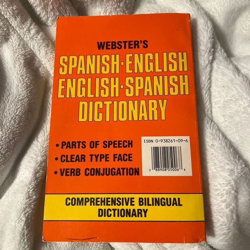 New Webster's Spanish-English, English-Spanish Dictionary