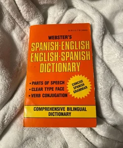 New Webster's Spanish-English, English-Spanish Dictionary