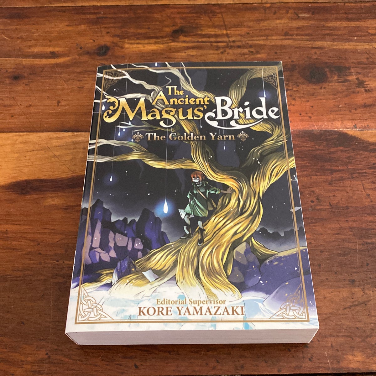 The Ancient Magus Bride the Golden Yarn Light Novel by Kor