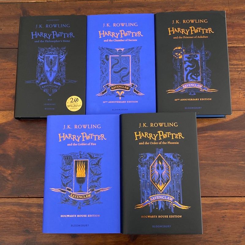Harry Potter Ravenclaw Editions (UK)