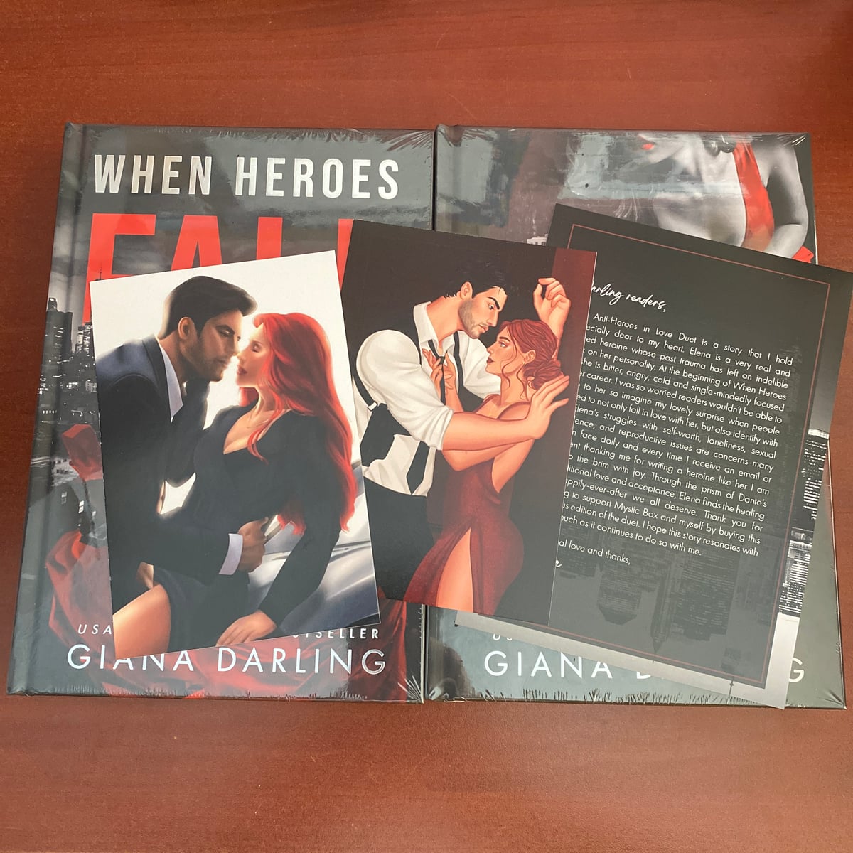 Mystic Box Giana Darling - When Heroes Fall and When Villains Rise