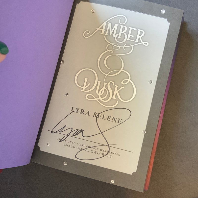 Amber & Dusk (Owlcrate Signed Edition) 
