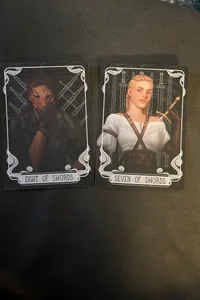 Fairyloot Tarot Cards: Ash & Tric from Nevernight