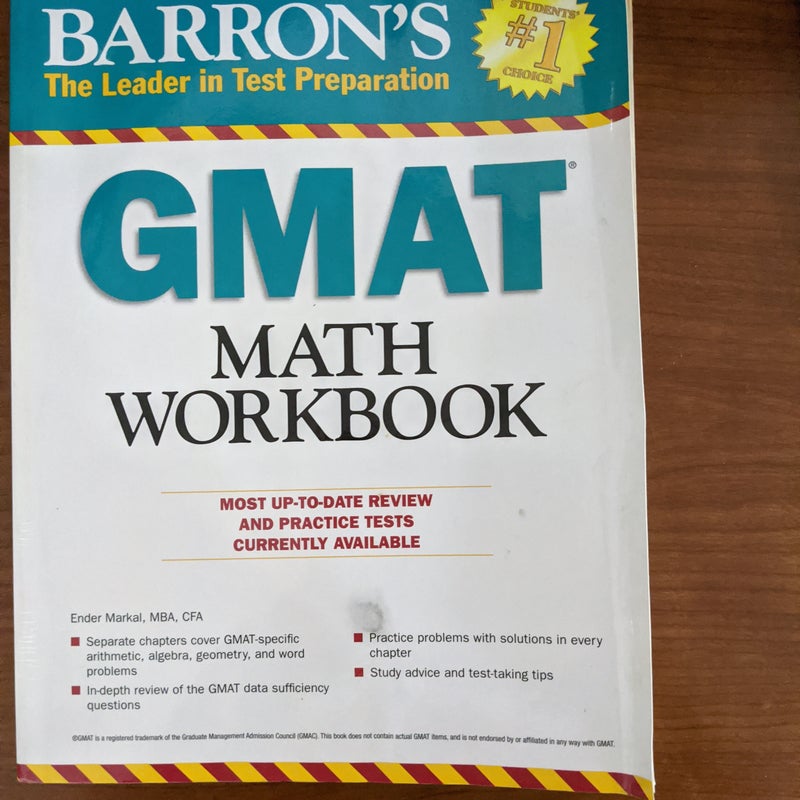 Barron's GMAT Math Workbook