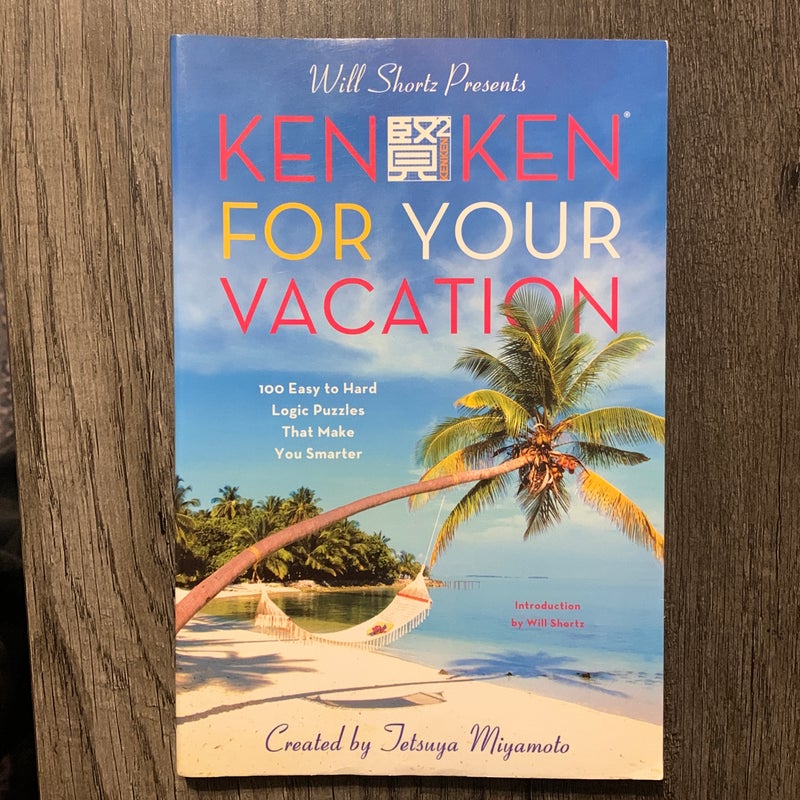 Will Shortz Presents Kenken for Your Vacation