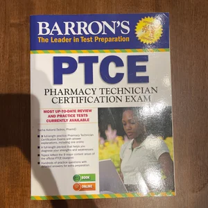 Barron's PTCE/Pharmacy Technician Certification Exam with Online Test