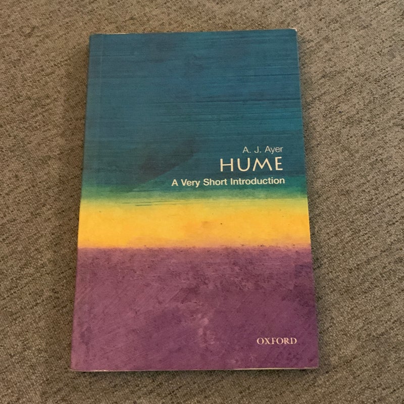 Hume: a Very Short Introduction