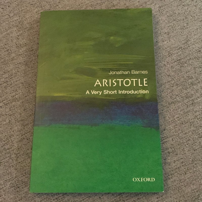 Aristotle: a Very Short Introduction