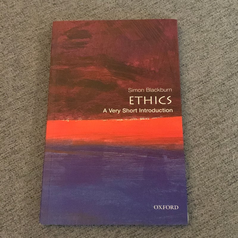 Ethics: a Very Short Introduction