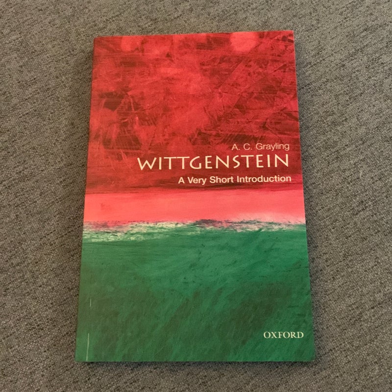 Wittgenstein: a Very Short Introduction