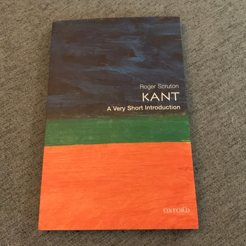 Kant: a Very Short Introduction