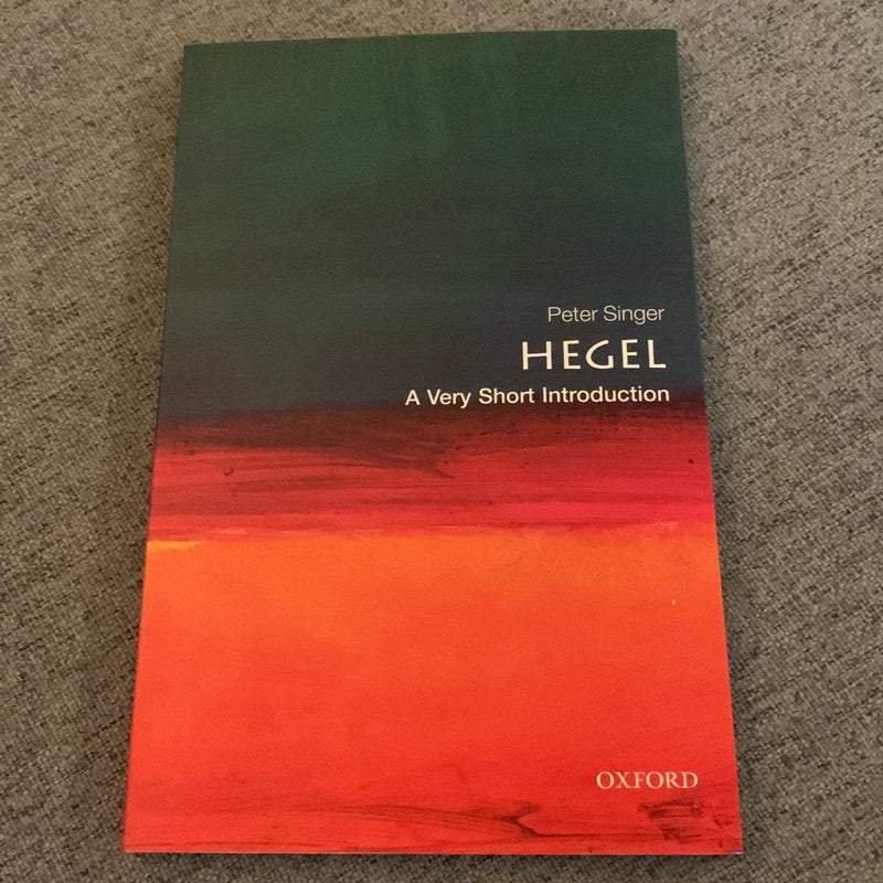 Hegel: a Very Short Introduction