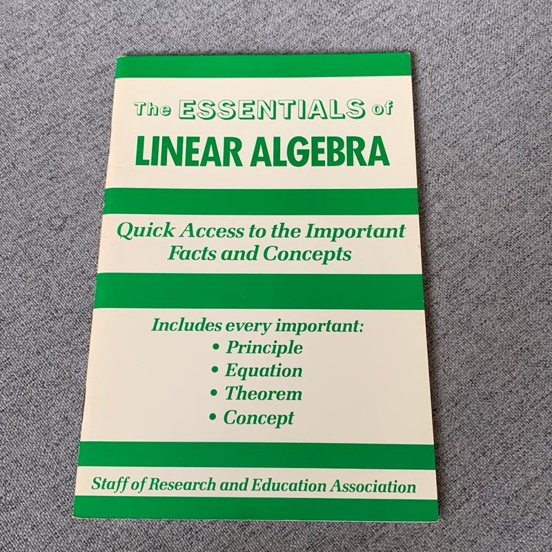 Linear Algebra Essentials