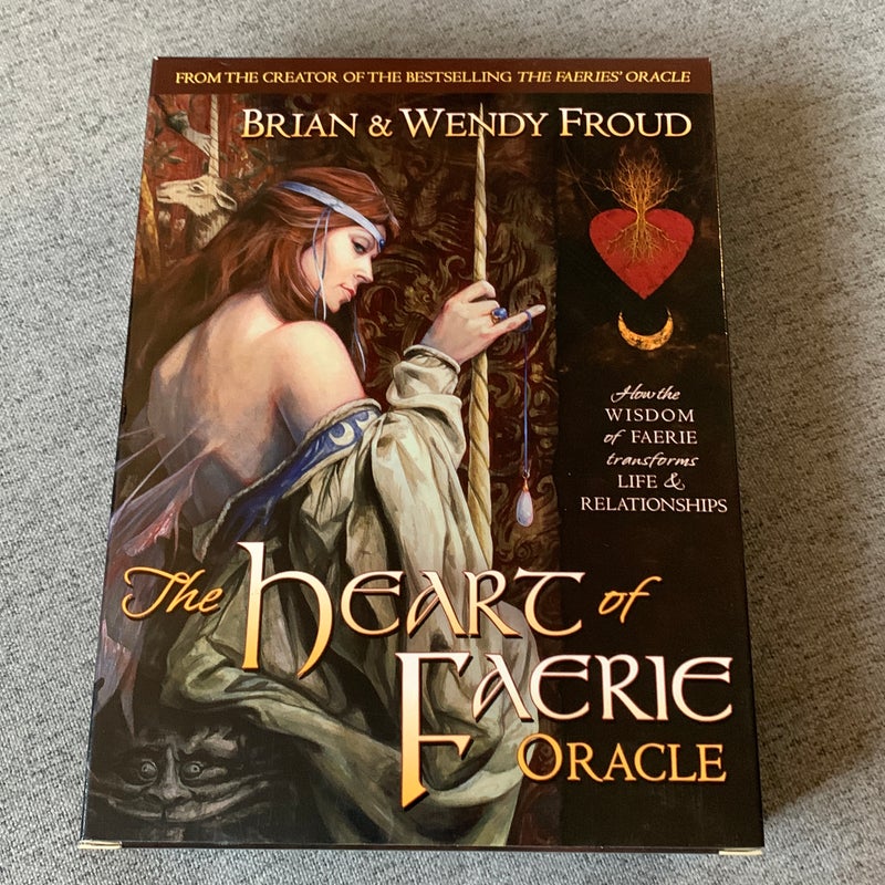 The Heart of Faerie Oracle - Book and Tarot Cards