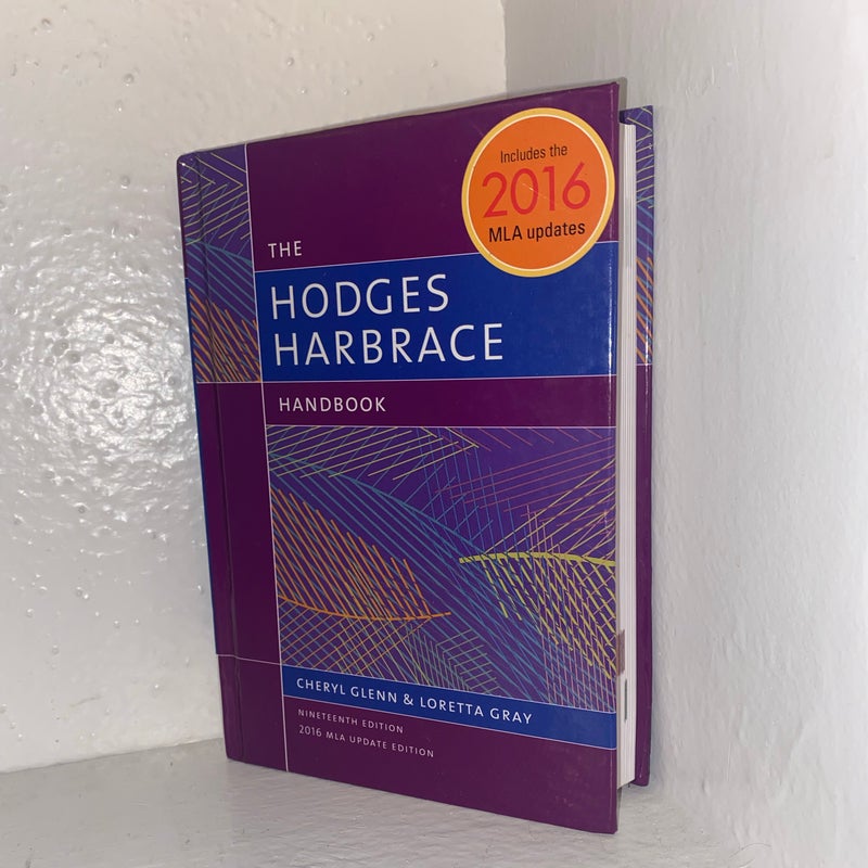 Hodges Harbrace Handbook, 2016 MLA Update
