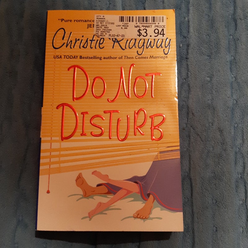 #Do Not Disturb