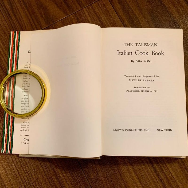 The Talisman Italian Cook Book