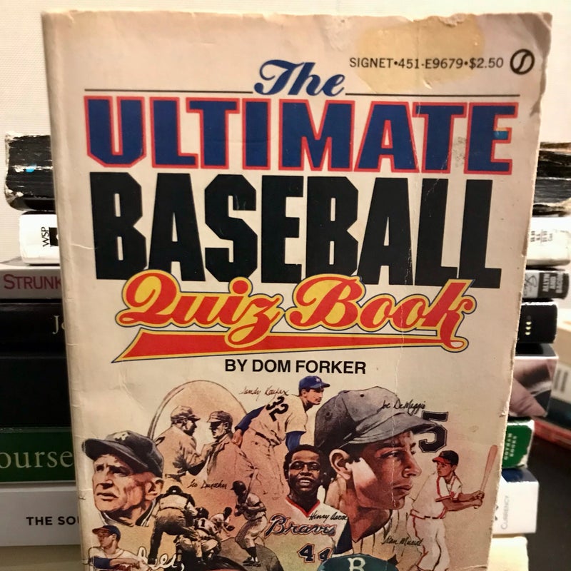 The Ultimate Baseball Quiz Book