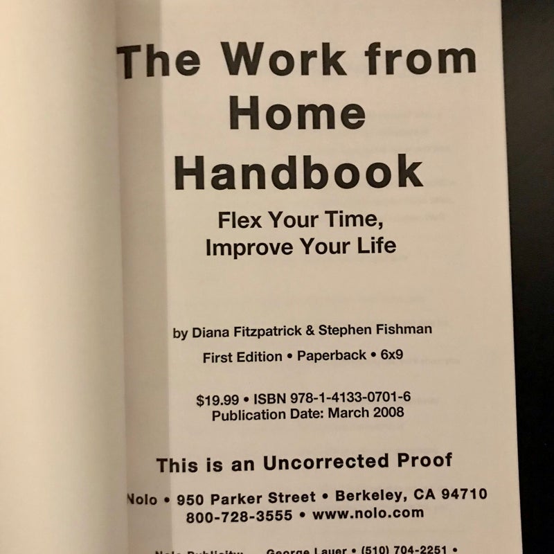 The Work from Home Handbook
