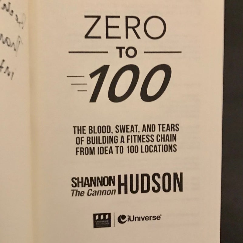 SIGNED — Zero To 100  