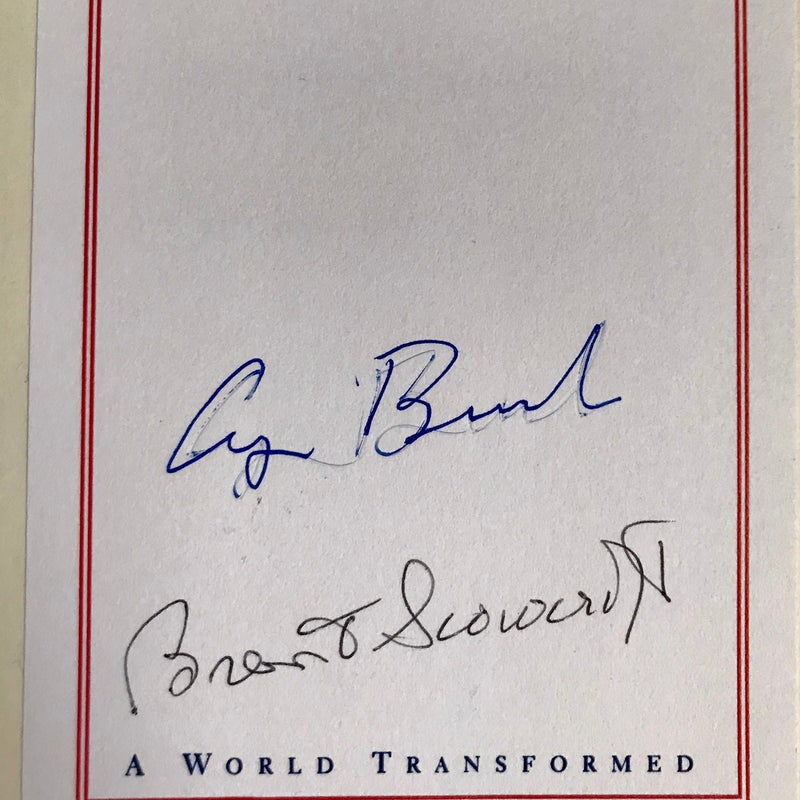 SIGNED — A World Transformed