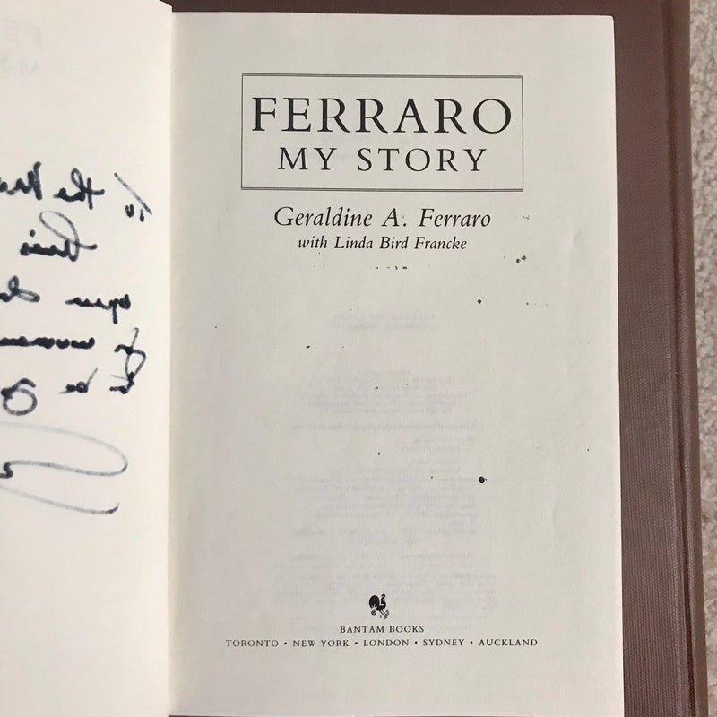 SIGNED—Ferraro