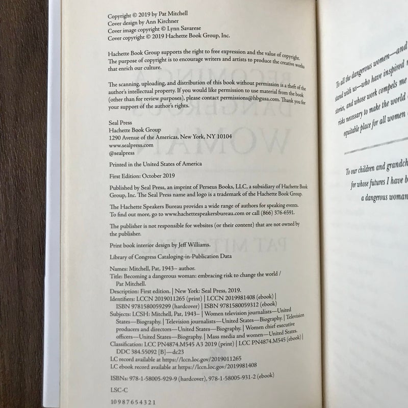 Becoming a Dangerous Woman