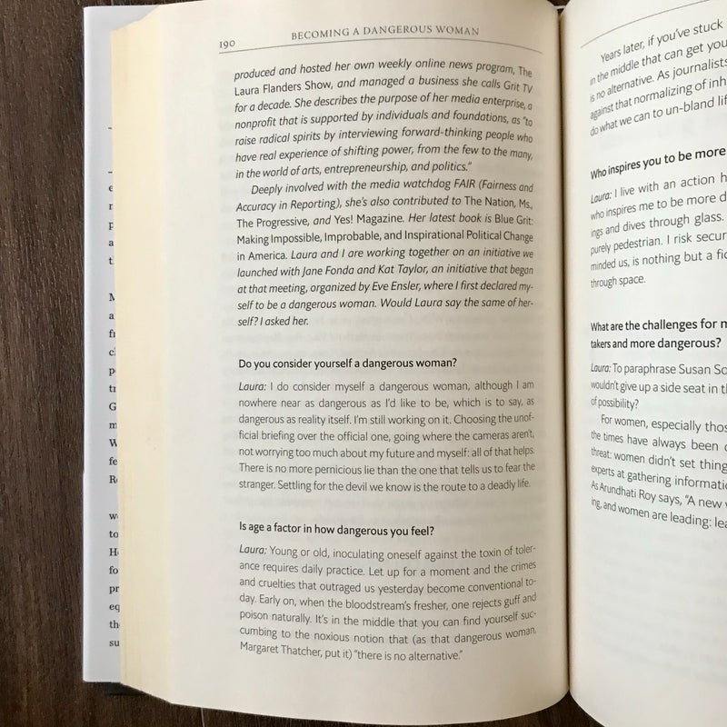 Becoming a Dangerous Woman