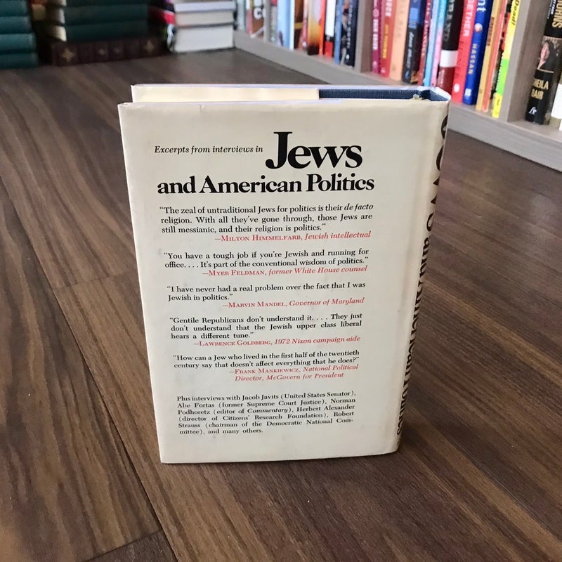 SIGNED—Jews and American Politics